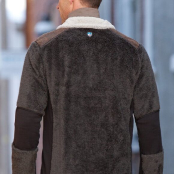 Kuhl Kalibr Men's Jacket Teddy Bear Fleece/Sherpa Size Large Brown - Picture 15 of 15